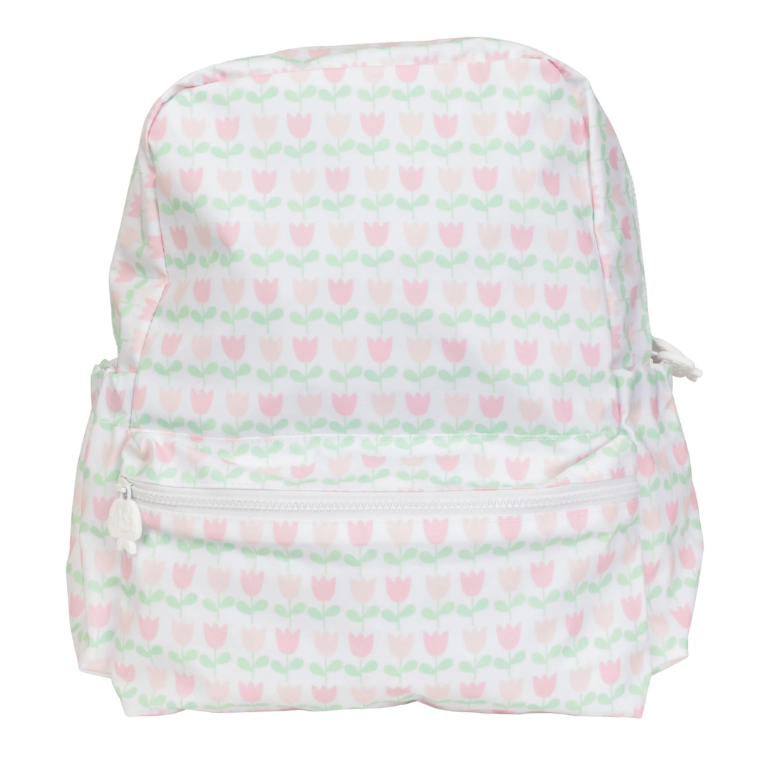 Large Backpack - Tulips