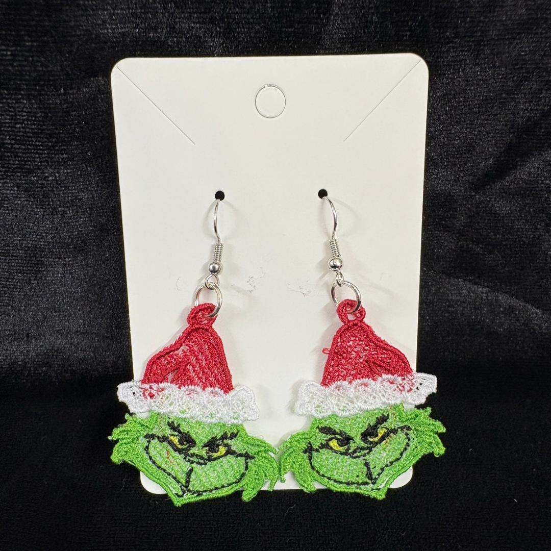 Grinch Earrings
