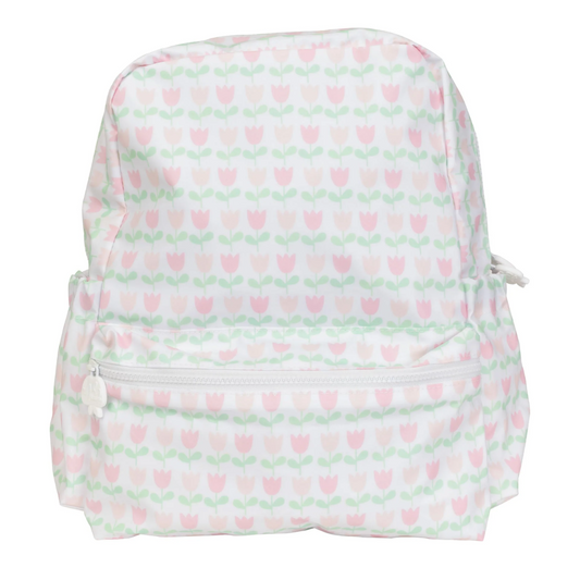 Large Backpack - Tulips