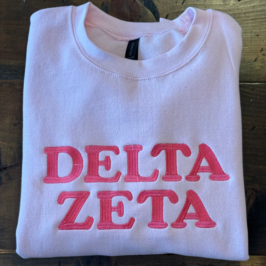 Groovy Delta Zeta Sweatshirt