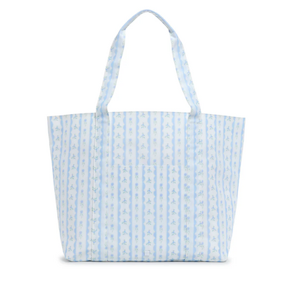 Jumbo Tote - Blue Ribbon Floral