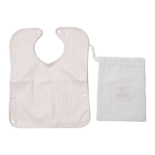 Best Bib - Pink Pimlico Stripe