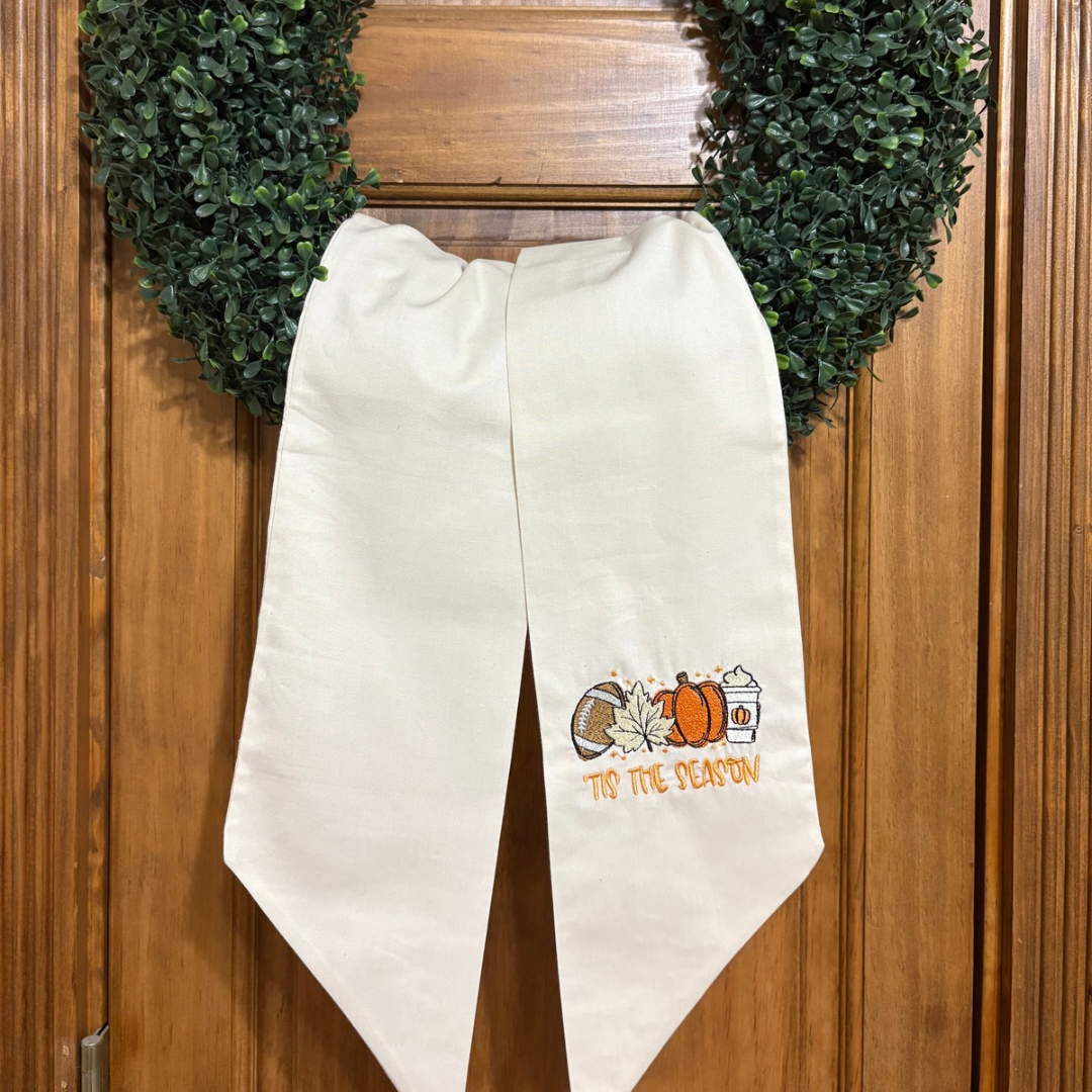 'Tis The Season Wreath Sash