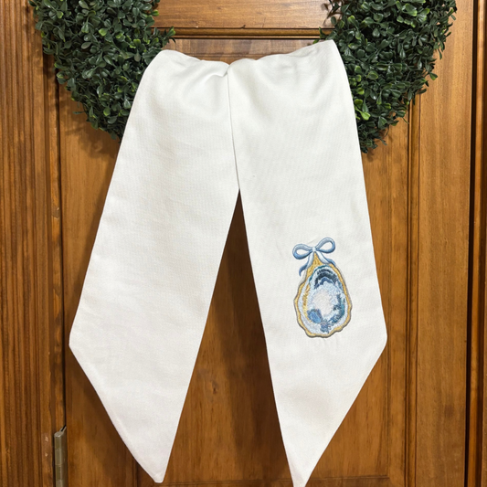 Oyster Wreath Sash