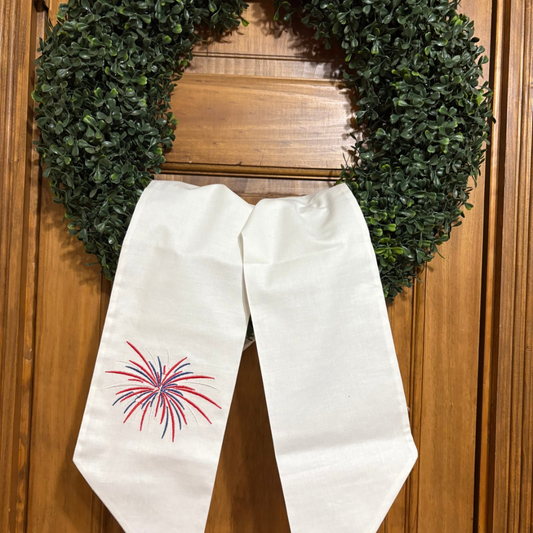 Firework Wreath Sash