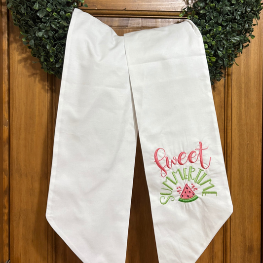 Sweet Summertime Wreath Sash