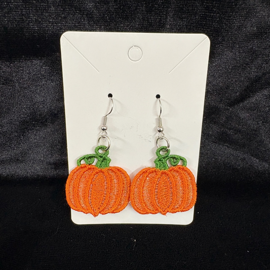 Pumpkin Earrings