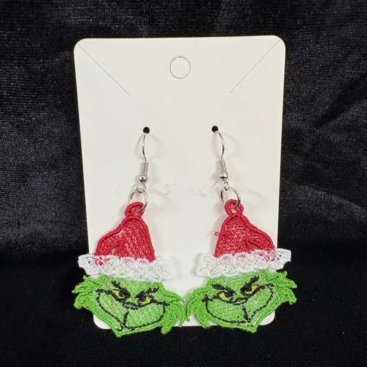 Grinch Earrings