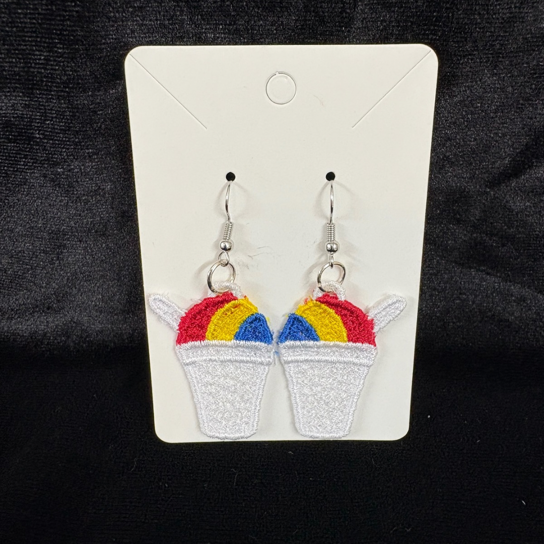 Snowball Earrings